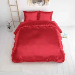 Beauty Skin Care Red glanssatijn