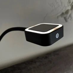 Bedlamp Straight Zwart (2 st.) incl. USB + Trafo + verdeler