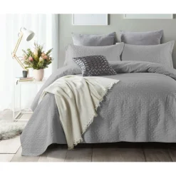 Bedsprei Wayfair Silver