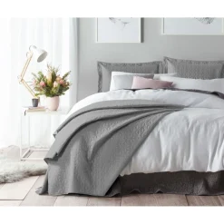 Bedsprei Wayfair Silver