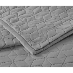 Bedsprei Wayfair Silver