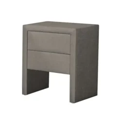 2dekans Nachtkastje met 2 Lades - Taupe - 45 x 45 x H60 - Niet in originele verpakking