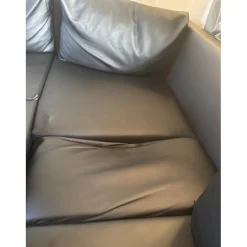 2dekans Slaapbank met opbergruimte Max | Rechts | Skaileer Zwart - U-bank XL - (Kuil - Niet in originele verpakking)