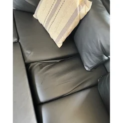 2dekans Slaapbank met opbergruimte Max | Rechts | Skaileer Zwart - U-bank XL - (Kuil - Niet in originele verpakking)