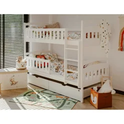 2dekans Stapelbed met Lade Ilias - 2-persoons - 90 x 200 - Kinderbed | Niet in originele verpakking