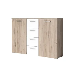 Dressoir Bern - 2-deurs incl. 4 lades - Naturel