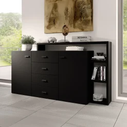 Dressoir Bologna - Zwart