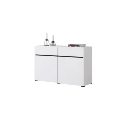 Dressoir Crotone - 2-deurs incl. 2 lades - Wit