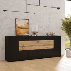 Dressoir Koblenz - Wotan Eiken / Zwart