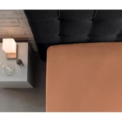 Dubbel Jersey Matras Hoeslaken Pastel Orange 220 gr