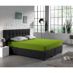 Dubbel Jersey Matras Hoeslaken Groen 220 gr