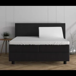 Dubbel Jersey Splittopper Hoeslaken - Wit 220 gr