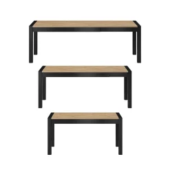 Eettafel Akven - Uitschuifbaar - Wotan Eiken