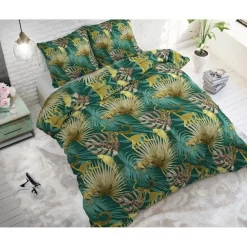 Golden Botanical Green