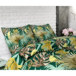 Golden Botanical Green