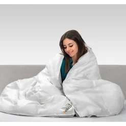 Goozzy 80% eendendonsvezels - 20% eendendons | All-season - Enkel Dekbed