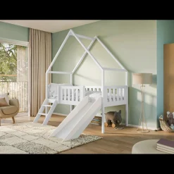 Halfhoogslaper met Glijbaan Abe - Leverbaar in 10 Kleuren!