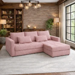 Hoekbank Kos - Slaapbank met opbergruimte - Zitcomfort Stevig