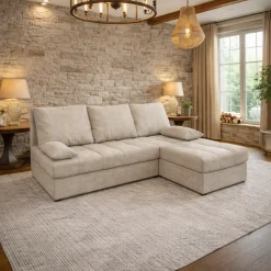 Hoekbank Rio - Slaapbank met opbergruimte - Zitcomfort Stevig