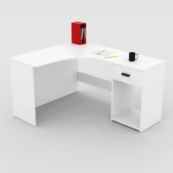 Hoekbureau Corsa - Wit