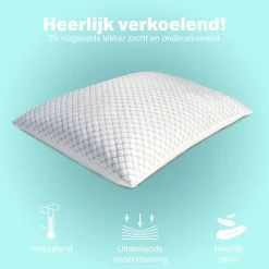 Hoofdkussen CloudyDream | Memory Foam | Cooling | verstelbaar
