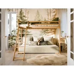 Hoogslaper met Bedbank Sophie - 90 x 200/ 140 x 200 - Leverbaar in 8 kleuren!