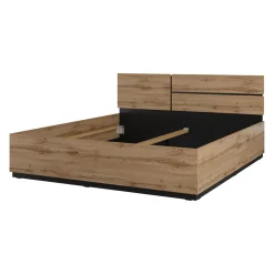 Houten Bed Crotone - Wotan Eiken - Bedframe