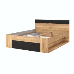 Houten Bed met Lade Bern - Naturel - Bedframe