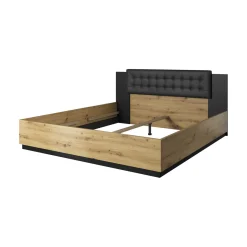 Houten Bed Siena - Naturel - Bedrame