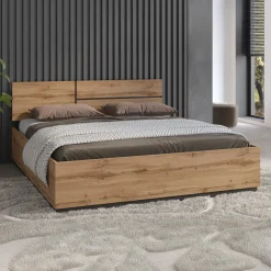 Houten Opbergbed Crotone - Wotan Eiken