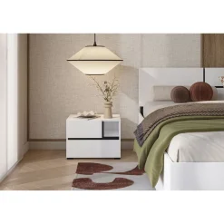 Houten Opbergbed Crotone - Wit