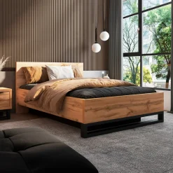 Houten Opbergbed Halmstad - Wotan Eiken