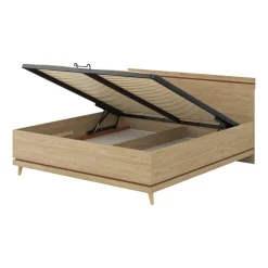 Houten Opbergbed Skagen - Eiken