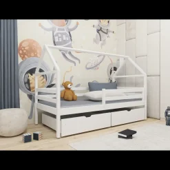 Huisbed met Lades Aaron - Leverbaar in 8 kleuren!