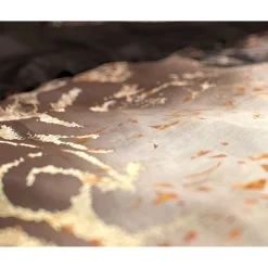 Inferno Taupe katoen-satijn