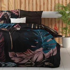 Isabella Black 100 % Katoen-satijn