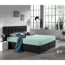 Jersey Matras Hoeslaken 135 gr Pastel Blue