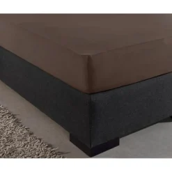 Jersey Matras Hoeslaken 135 gr Deep Taupe