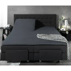 Jersey Splittopper Hoeslaken Antraciet