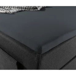 Jersey Splittopper Hoeslaken Antraciet