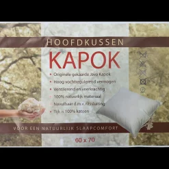 Kapok Classic kussen met 100% kapok plantendons
