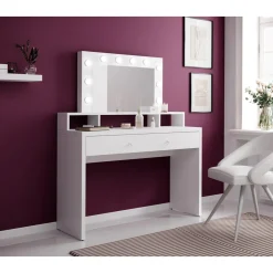 Kaptafel Ariana - Wit incl. Verlichting