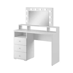 Kaptafel Diana - Wit incl. Verlichting