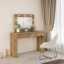 Kaptafel Evora - Naturel incl. Verlichting