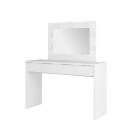 Kaptafel Evora - Wit incl. Verlichting