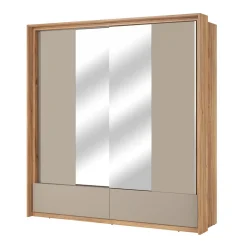 Kledingkast Imola - Eiken - 2-Deurs met Lades