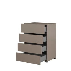 Ladekast Crotone - 4 lades - Taupe