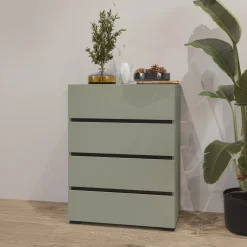 Ladekast Crotone - 4 lades - Groen