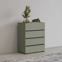 Ladekast Crotone - 4 lades - Groen