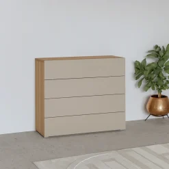 Ladekast Imola - Eiken - 4 Lades